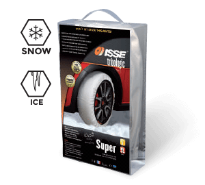 Textile Snow Chains (SUPER) - For regular users where durability and performance is the priority - sizes to fit all vehicles!